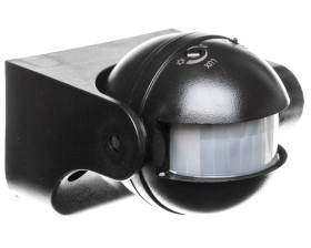 Czujnik ruchu 1200W 165st.ALER JQ-30-B IP44 czarny 00461