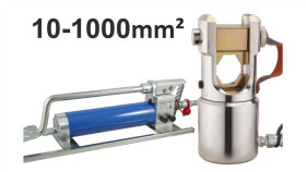 Praska Hydrauliczna Nożna Głowica 10-1000 / Zestaw Matryc...