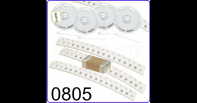 100nF 50V 10% 0805 surface mount capacitor - Yageo Phycomp