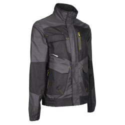 Kurtka, FOURNIER, rodzaj Męski, XL, Czarny, szary