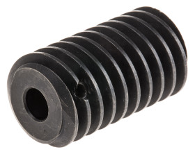 Przekładnia ślimakowa, Brąz, stal, RH, 32mm, średnica: 18mm, 20°