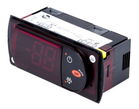 Regulator temperatury wł./wył. Carel Uz: 115 V ac, 230 V ac wejście Termopara typu K 81 x 36mm