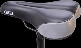 Bike - bike saddle, recess, gel insert