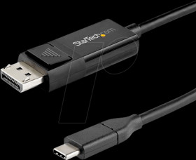 CDP2DP141MBD USB-C 3.0 connector to DP connector, DP 1.4, 8K@30 Hz, 1 m