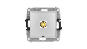 Icon Mechanizm Gniazda Pojedynczego Rca, Bez Pola Opisowego (Typu Cinch -...