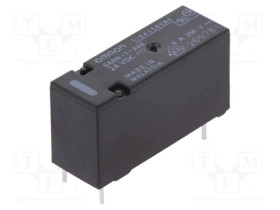 Przekaźnik elektromagnetyczny SPDT Ucewki 24VDC 8A/250VAC G6RN-1-AP4 24VDC G6RN-1-AP4-24