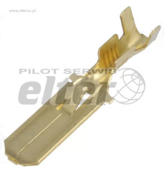 Konektor wsuwka 6,3E2,5 zaczep