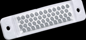 Reflector, 19 x 72.5 x 8 mm for reflected light barriers, E20957