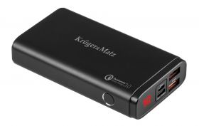 POWER BANK Kruger&amp;Matz 10000 mAh z funkcją Quick Charge 3.0