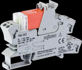 788-303 Relay module, 12 V DC, 16 A, 1 CO