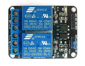 MODUŁ 2 PRZEKAŹNIKÓW 5V Z SEPARACJĄ OPTYCZNĄ (MOD5461)
