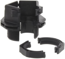 Zestaw dławnicy kablowej, kolor Czarny, 25mm, materiał: Nylon 66, RS PRO 185-6102 /10szt./