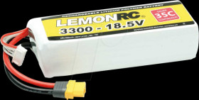 LiPo Akku LEMONRC 3300 - 18.5V (35C)