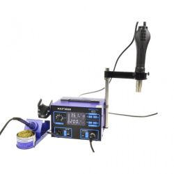 WEP 992D - Stacja lutownicza 2w1 na gorące powietrze oraz grotowa ze statywem 75W