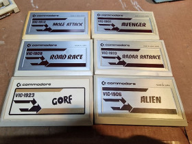 Game Bundle - 6x - Mole Attack - Gorf - Alien