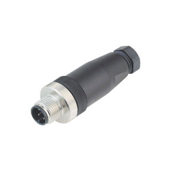 Binder 99 0536 24 05 Female 4-6mm Angle 5 Pin with Wire Clamp Terminal