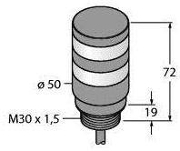 Kolumna sygnalizacyjna Turck TL50BLGQ 3025770 1 szt.