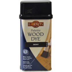 Liberon 014309 Palette Wood Dye Ebony 250ml