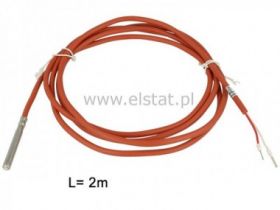Czujnik temp. PT100 6x50mm -50 do 250st.C; 2m
