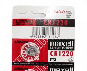BATERIA LITOWA CR1220 ZEGAR RTC MAXELL