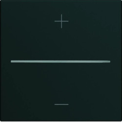 Lumina Płytka czołowa do ściemniacza przyciskowego z Bluetooth czarny WXD070C