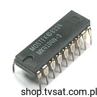 MK4104N-3 SRAM Memory 4-kBit DIP18 MOSTEK