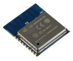 Moduł WiFi ESP-WROOM-02, 802.11b, 802.11g, 802.11n, WPA, WPA2, GPIO, HSPI, I2C, I2S, IR, PWM, UART, 2.5 to 3.6V,