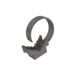 Uchwyt paskowy UP-30 UV czarny 25szt opaska mocowanie do kabla przewodu