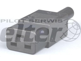 Złącze zasilające C19 16A żeńskie na kabel