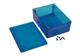 Obudowa ogólnego użytku ABS szerokość zew. 81 mm długość zew. 109 mm wys. zew. 41 mm Hammond IP54