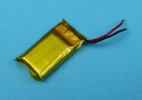 60mAh 3,7V Li-PO 2-PIN 22x11x4mm