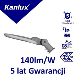 Oprawa uliczna LED STRETON 60W 8400lm 4000K IK08 IP66 Ikl. ochr. ENEC 5 Lat Gwar. 36230