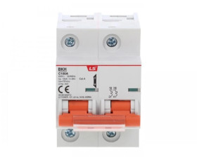 Wyłącznik nadprądowy 1,5 modułu 2P C 100A 10KA BKH 2P C100A 06110339R0