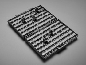 Adafruit AideTek Box-All 144 Compartment ESD-Safe SMD Component Storage