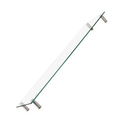 LogiLink BP0060 Monitor riser Transparent Height-adjustable PC stand