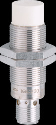 Inductive sensor, PNP, flush mounting M18, not flush, 1 Form A (N/O), 140 V (DC), 200 mA, IGC002