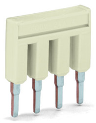 Szyna zworki Pręt przegubowy WAGO Bloki zaciskowe serii 2001 17.5A