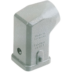 Harting 09 20 003 1640 Han&#xAE; 3 A Hood Coupler Angled Entry Cable Zinc Die-cast