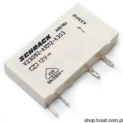 V23092-A1012-A303 Relay 12VDC 6A Coil 848Ohm SIL4 SCHRACK