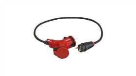 Przedłużacz Budowlany Jednofazowy Elcord 16A 230V Ip44 1M H07rn-F 3G2,5 Z...