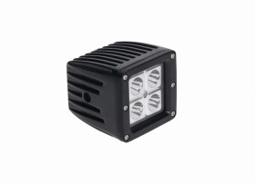 Lampa robocza halogen 4x4 12W 6000K 10-30V spot czarna