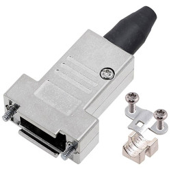 Encitech 6560-5217-31 D-Sub Housing 9 Pins diecast zinc 180° metal