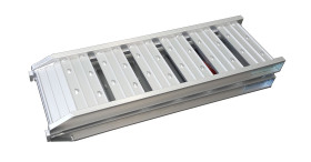 Aluminum foldable ramp - Max load 250 Kg