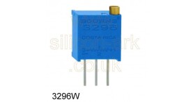 200K Ohm cermet trimmer (3296W-1-204) - Bourns