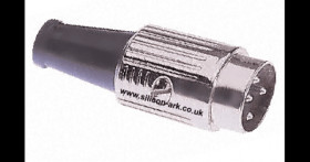 DIN plug 4-way - (RS477-86) - RS Components