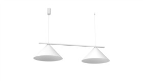 Lampa Wisząca Capital Biały 2Xgx53 Mlp0943 Milagro
