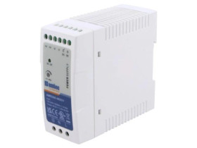 AMED60-48SGY Zasilacz impulsowy, na szynę DIN, 22,5W, 48VDC, 1,25A, 90÷264VAC