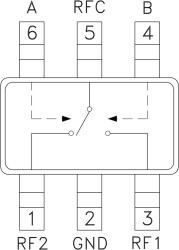 2W SPDT T/R Switch SMT, DC - 4GHz