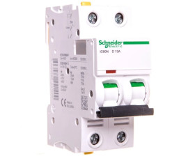 Wyłącznik nadprądowy 2P D 13A 6kA AC iC60N-D13-2A9F05213