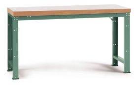 Manuflex WP3029.5021 Stół warsztatowy PROFI,1750x700x840mm płyta z tworzywa sztucznego, jasnoszary dekoracje Multiplex R